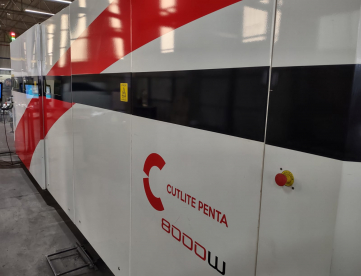 Foto: MÁQUINA DE CORTE A LASER - FIBRA - CUTLITE PENTA ITALIANA - 8000W - Modelo Plus 4020 - Ano 2019