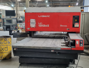 Foto: MÁQUINA DE CORTE A LASER CNC CO2 - LC-1212 A II - 1.500W - ANO 1997 - AMADA