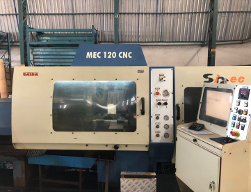 Foto: MÁQUINA DE CORTE DE DISCO AUTOMÁTICA - SIMEC - MEC 120 CNC BM - ANO 2010