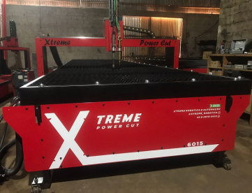 Foto: MÁQUINA DE CORTE PLASMA E OXICORTE CNC XTREME PARA CHAPAS - FONTE SUMIG OU BOXER - POTÊNCIA 80A E 125A  - NOVA