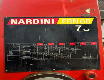 Foto: FURADEIRA RADIAL NARDINI - FRN60