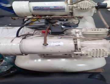 Foto: COMPRESSOR DE AR MSV12/175L -12 PÊS MONOFASICO  220V ODONTOLOGICO -ANO 2000