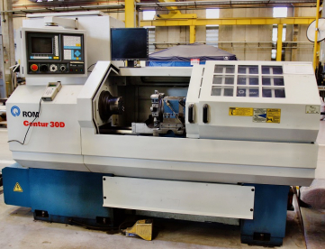 Foto: TORNO CNC - ROMI - CENTUR 30D - 430 x 1000MM - ANO 2005 - PLACA PNEUMÁTICA