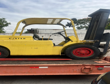 Foto: EMPILHADEIRA A GÁS HYSTER 80J 4 TON ANO 1980