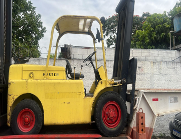 Foto: EMPILHADEIRA A GÁS HYSTER 80J 4 TON ANO 1980