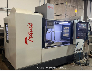 Foto: CENTRO DE USINAGEM VERTICAL- TRAVIS - M800SL - ANO 2020 - 800 x 500 x 500 MM
