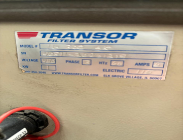 Foto: MAQUINA DE FILTRAGEM DE OLEO DE CORTE -MARCA TRANSOR -TIRA 99% DE PARTICULAS CONTAMINANTES