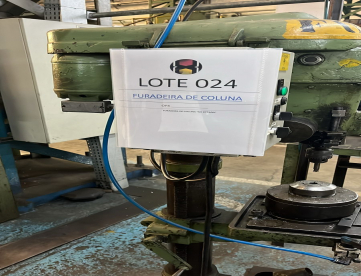 Foto: LOTE RF 0024 - FURADEIRA DE COLUNA