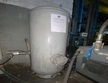 Foto: LOTE RF 0056 - RESERVATÓRIO DE AR PULMÃO - ATLAS COPCO
