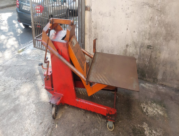 Foto: CARRINHO PLATAFORMA HIDRAULICO- ZELOSO MODELO PE 1000 KG- IDEAL PRA  MOLDES