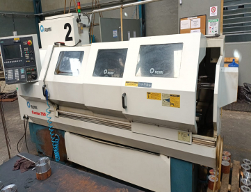 Foto: TORNO CNC - ROMI - CENTUR 35D -  520 x 1500 MM - COM PLACA E CONTRA PONTO HIDRÁULICO - ANO 2008