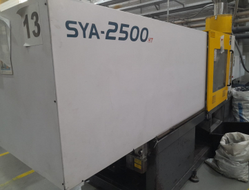 Foto: INJETORA DE PLÁSTICO SINITRON SYA 250 TONELADAS -BOMBA VARIAL - COM NR12 - ANO 2008
