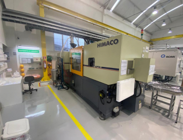 Foto: INJETORA DE PLÁSTICOS - HIMACO - APTA ECO 280 TON - ANO 2017 - COM SERVOMOTOR