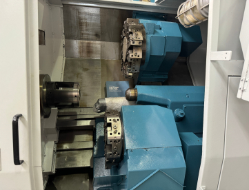 Foto: CENTRO DE TORNEAMENTO OKUMA LU 15 - DUPLA TORRE  - 280MM X 615MM