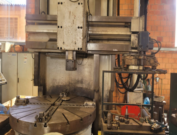 Foto: TORNO VERTICAL CNC - DORRIES - R097 - PLACA 2.000 MM - PASSAGEM 2.200 MM