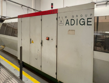 Foto: MÁQUINA DE CORTE A LASER CO2 PARA TUBOS - MARCA BLM - MODELO ADIGE LT 702D - ANO 2001 - 6500MM - 2500KW