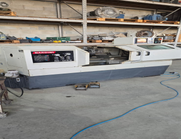 Foto: TORNO CNC NARDINI GPR II  390 X 1000MM C/ TORRE ELÉTRICA  ANO 1994