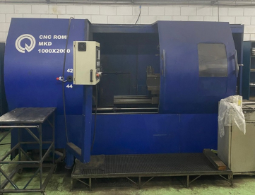 Foto: TORNO CNC ROMI - MODELO MKD - 1000X2000MM - RETROFITADO EM 2021 PARA CNC