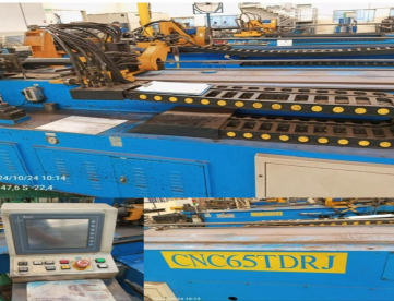 Foto: CURVADORA DE TUBOS CNC MARCA CSM/DSM MODELO 65TDRJ - 65MM