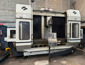 Foto: FRESADORA PORTAL CNC 5 EIXOS OMV - MODELO HS-328 - ANO 2006 - 3000MM X Y1100MM X Z1100MM