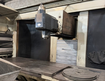 Foto: FRESADORA PORTAL CNC 5 EIXOS OMV - MODELO HS-328 - ANO 2006 - 3000MM X Y1100MM X Z1100MM