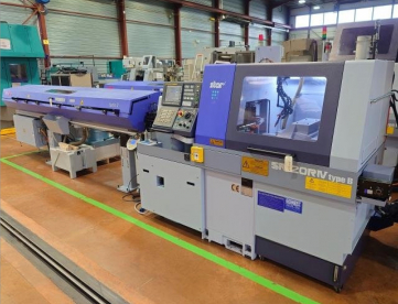 Foto: TORNO AUTOMÁTICO CNC - CABEÇOTE MÓVEL - STAR  SR-20RIV-TYPE B  -COM ALIMENTADOR DE BARRAS - ANO 2014