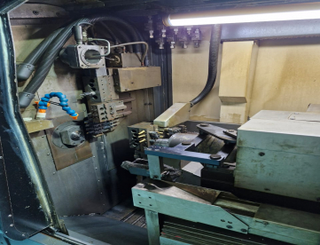 Foto: TORNO CNC AUTOMÁTICO DE CABEÇOTE MOVEL -DMG GILDEMEISTER LINEAR -SPRINT 20/8 EIXOS - ANO 2013
