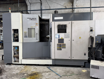 Foto: CENTRO DE USINAGEM HORIZONTAL - DUPLO PALLET - OKUMA - MA 500 HB SPACE CENTER - ANO 2008