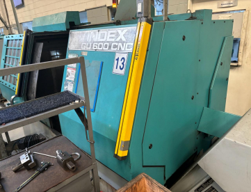 Foto: CENTRO DE TORNEAMENTO  INDEX - GU600  - 600 x 280 Mm - ANO 2001