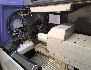 Foto: TORNO CNC AUT0MÁTICO DE CABEÇOTE MOVEL - STAR SV38R - COM ALIMENTADOR DE BARRAS - MAQUINA SEMI NOVA - ANO 2014