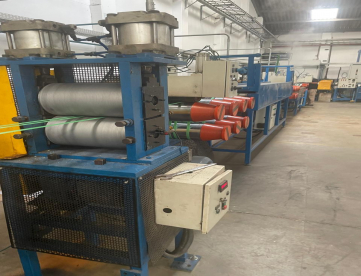 Foto: VENDO UMA LINHA DE EXTRUSÃO DE FITA PET E PP DE ARQUEAR IDEAL PARA PALETIZAÇÃO DE CARGAS  COMPLETA EM OPERAÇÃO -IDEAL PRA INVESTIMENTO