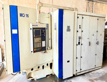 Foto: CENTRO DE USINAGEM HORIZONTAL - HELLER - MCI 16 - 630MM X 630MM X 630MM - DUPLO PALLET 500MM X 400MM - ANO 2008