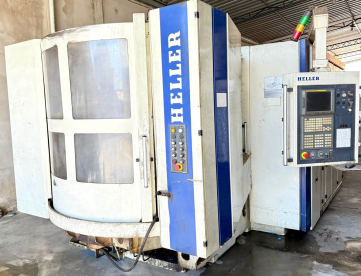 Foto: CENTRO DE USINAGEM HORIZONTAL - HELLER - MCI 16 - 630MM X 630MM X 630MM - DUPLO PALLET 500MM X 400MM - ANO 2008