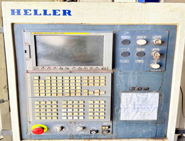 Foto: CENTRO DE USINAGEM HORIZONTAL - HELLER - MCI 16 - 630MM X 630MM X 630MM - DUPLO PALLET 500MM X 400MM - ANO 2008