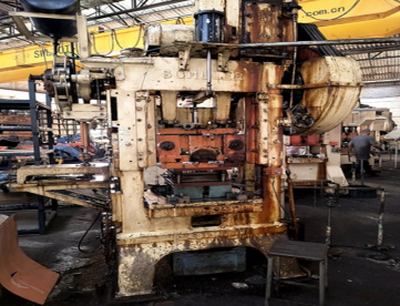 Foto: PRENSA EXCÊNTRICA TIPO H - MARCA SCHULlER  - CAPACIDADE 45 TON