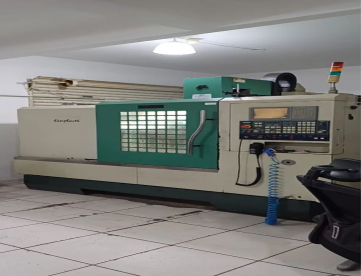Foto: Centro de usinagem Feeler  - Modelo VM-40S; - Ano 2007;