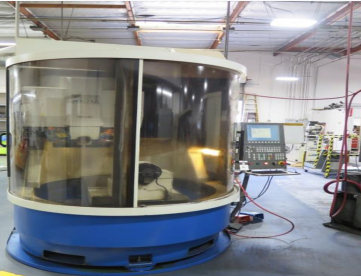 Foto: AFIADORA CNC - 5º EIXOS - WALTER HELITRONIC R - POWER GRINDER - COM SPINDLE DUPLO - COMANDO ANDRON -MAQUINA CHEGANDO NO BRASIL - ANO 2001