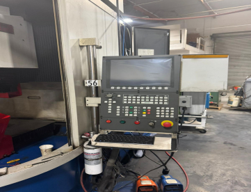 Foto: AFIADORA CNC - 5º EIXOS - WALTER HELITRONIC R - POWER GRINDER - COM SPINDLE DUPLO - COMANDO ANDRON -MAQUINA CHEGANDO NO BRASIL - ANO 2001