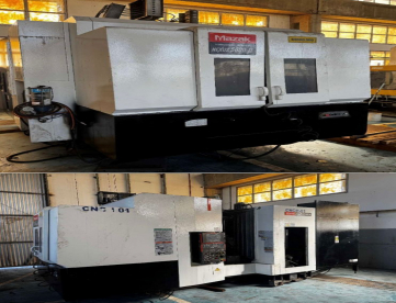 Foto: CENTRO DE USINAGEM HORIZONTAL DUPLO PALLET MAZAK 5000 II - 730MM - 730MM X 740MM - ANO 2006