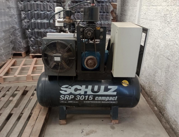 Foto: COMPRESSOR DE AR ROTATIVO DE PARAFUSO - SCHULZ - SRP3015 - COMPACT III