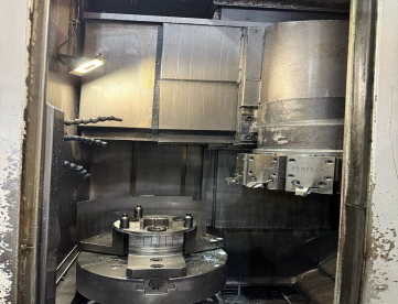 Foto: TORNO VERTICAL CNC - OKUMA - V40R - ANO 2008 - PLACA 18" - USINÁVEL 400 MM