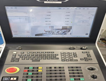 Foto: AFIADORA CNC - WALTER - HELITRONIC DIAMOND 400 - PODE ERUDIR FERRAMENTAS DE PCD - CBN - COM TÉCNOLOGIA C.O.R.E - ANO 2019