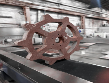 Foto: MÁQUINA DE CORTE - JATO DE ÁGUA - TECHNOS PRIME - CORTA CHAPAS ATÉ 150 MM