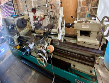Foto: TORNO MECÂNICO SINITRON - MODELO SL-5015 - 400X1500MM