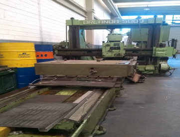 Foto: PLAINA DE MESA FRESADORA - ROCCO - ORLANDA - 5000MM X 1600MM X 1000MM