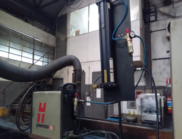 Foto: MÁQUINA DE CORTE À PLASMA CNC - M KASTRO - MODELO 27 - 2700X6700MM