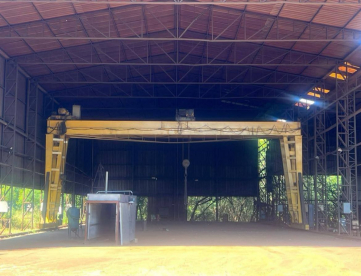 Foto: PÓRTICO SOBRE TRILHOS - 20 TONS DE VÃO X 50 TONS