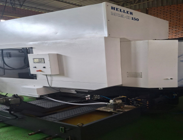 Foto: CENTRO DE USINAGEM HORIZONTAL  - HELLER - MCAH150 - 500 x 560 x 560 - DUPLO PALLET