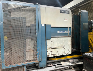 Foto: INJETORA DE ALUMÍNIO - INJEQUIPA - CAST 1200 TONELADAS