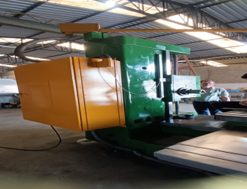 Foto: MANDRILHADORA MECÂNICA - WOTAN B75 - 1400MM X 1000MM X 900MM - COMPLETA E REFORMADA